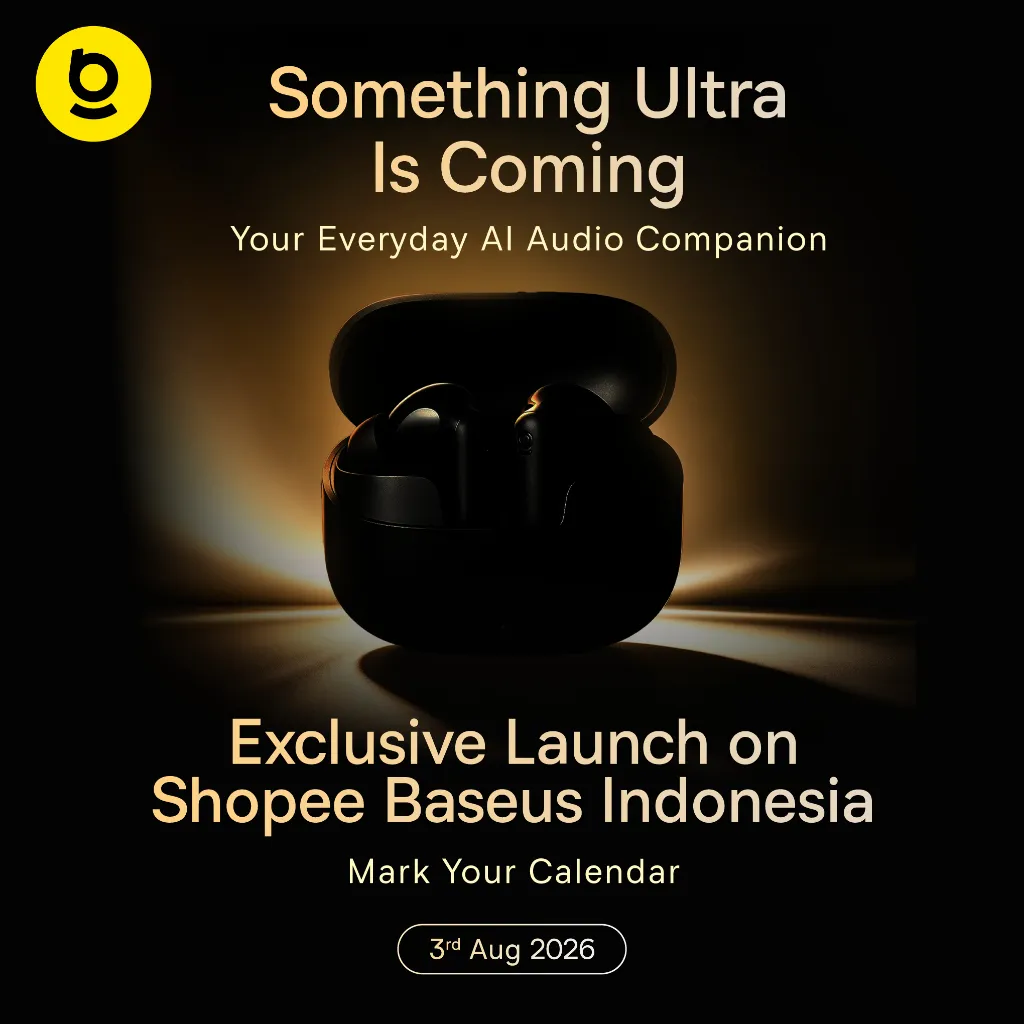 [NEW LAUNCH 3 Aug] Baseus Bass BP1 Ultra In-Ear True Wireless Earbuds Noise-Cancelling Earphones -55dB ANC Bluetooth 6.0 Earbuds