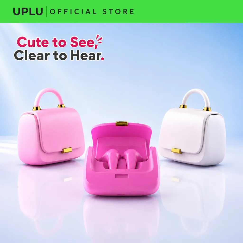 UPLU Earphone TWS True Wireless Earbuds Bluetooth Headset Mini IPX4 Waterproof for Iphone Android