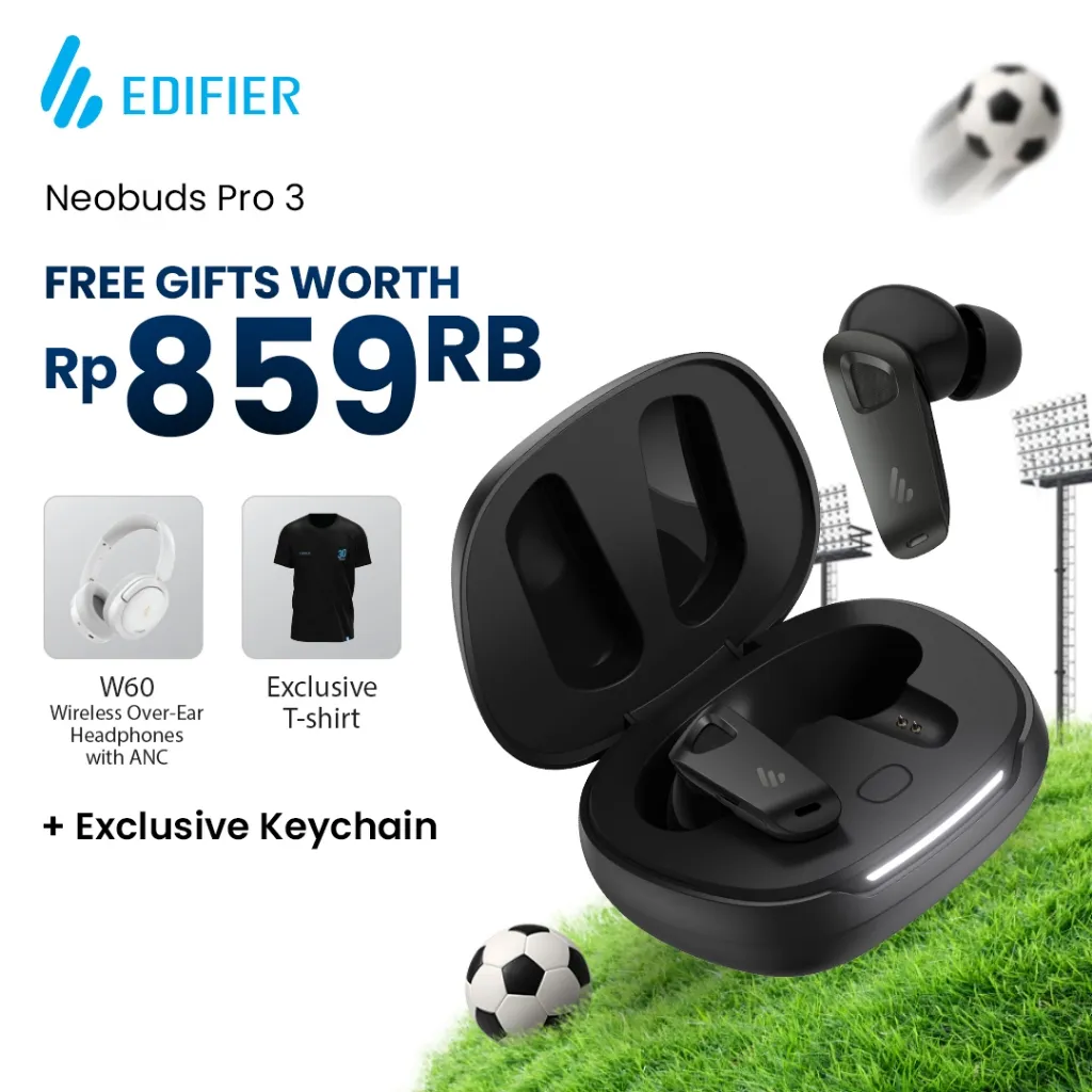 EDIFIER NeoBuds Pro 3  True Wireless Noise Cancelling Earbuds