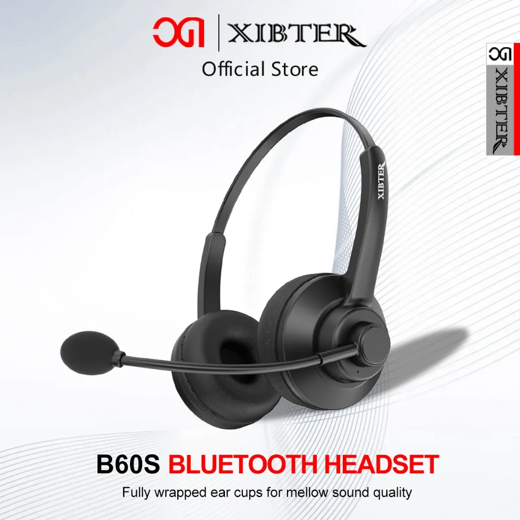 XIBTER B60S True wireless voice Bluetooth headphone cell phone computer laptop customer service riding voice business office game headset