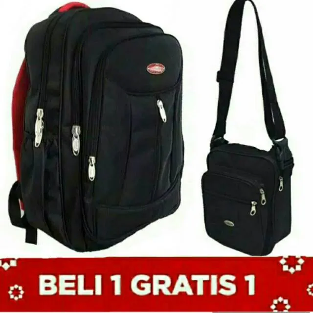Tas Gendong Pria Polo Tas Ransel Laptop Tas Sekolah Ransel Backpack Cowok Cewek SMP SMA SMU Kuliah Murah