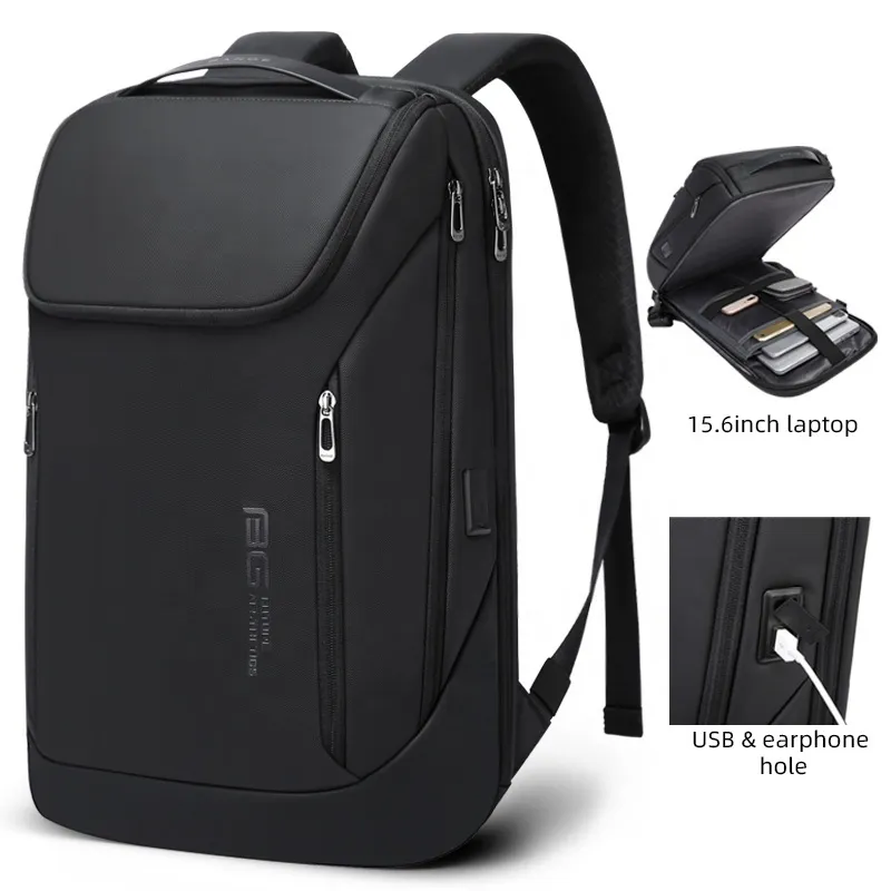 BANGE BG2517 Tas Ransel pria Laptop Kerja Backpack Pria USB 15.6 Inch