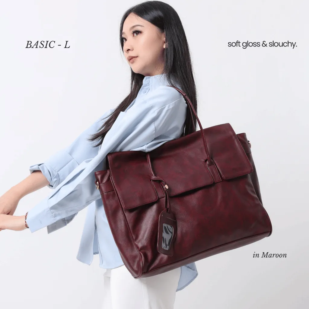 Tas Laptop Wanita | BASIC TOTE LAPTOP BAG | Tote Bag Laptop Kantor