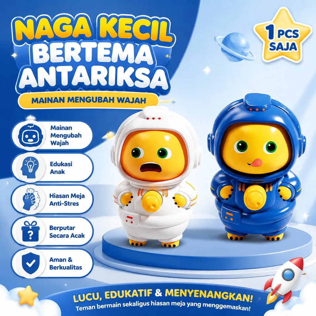 Moony Mainan NAILONG DINO Kuning Lucu Bisa Berubah Wajah Gantungan Kunci