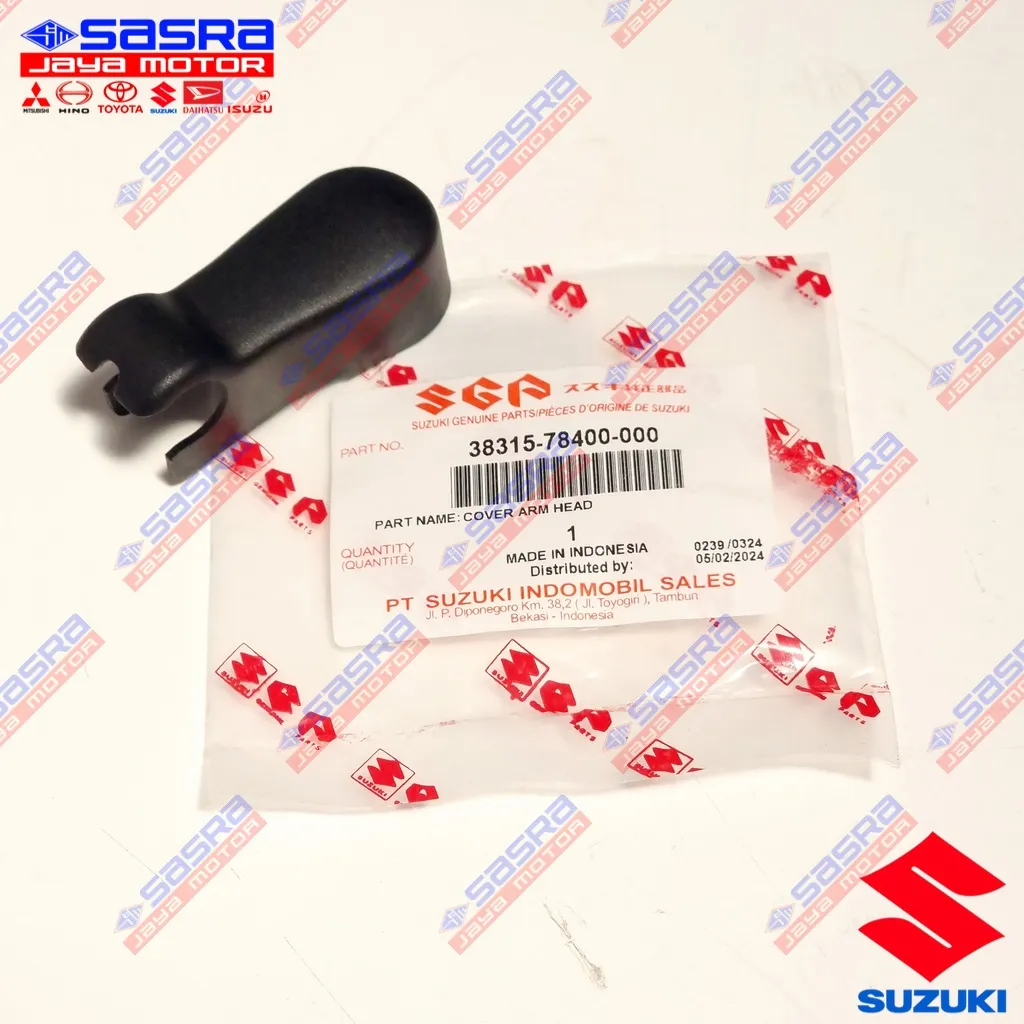Cover Wiper Arm ORI T120SS|FUTURA1.5 Suzuki Genuine Parts Tutup Stang Wiper SGP.38315-78400-000