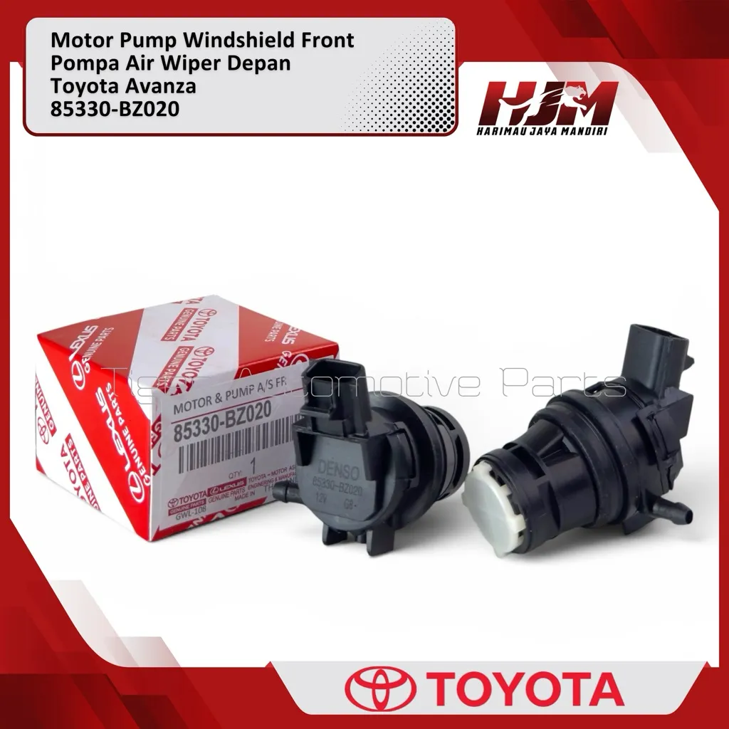 Motor Pump Windshield Front Avanza Xenia Innova Rush Terios - Pompa Air Wiper Washer Depan