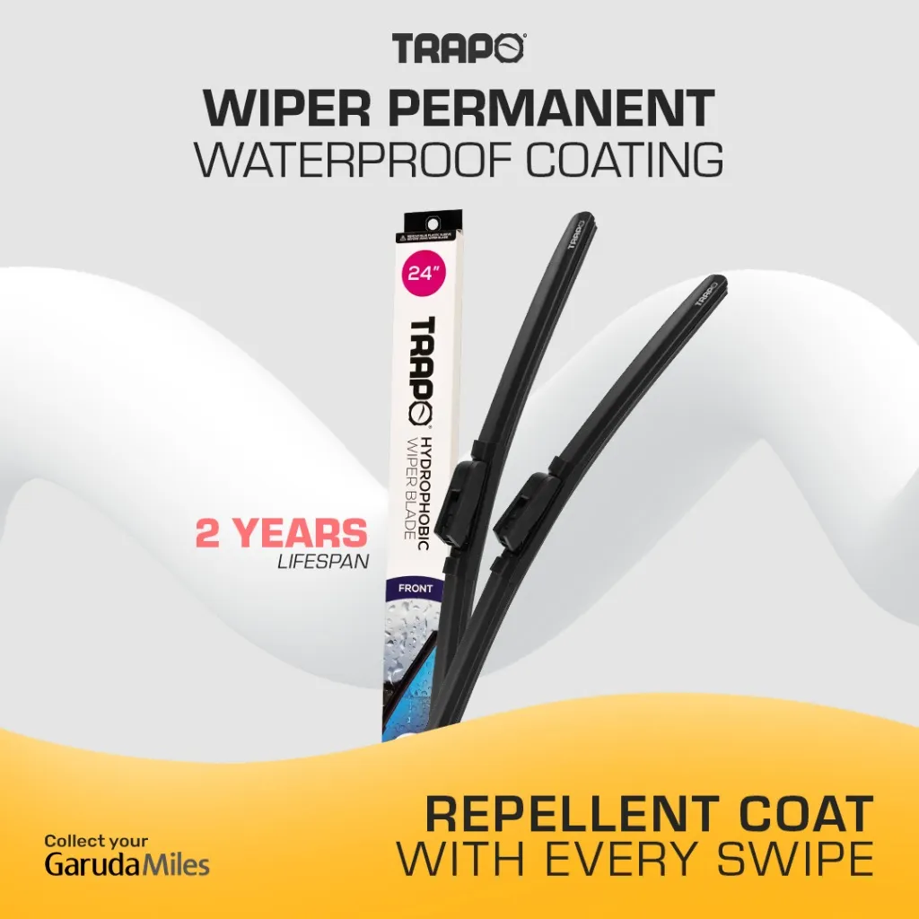 Trapo Wiper Permanent Waterproof Coating - 1 pcs