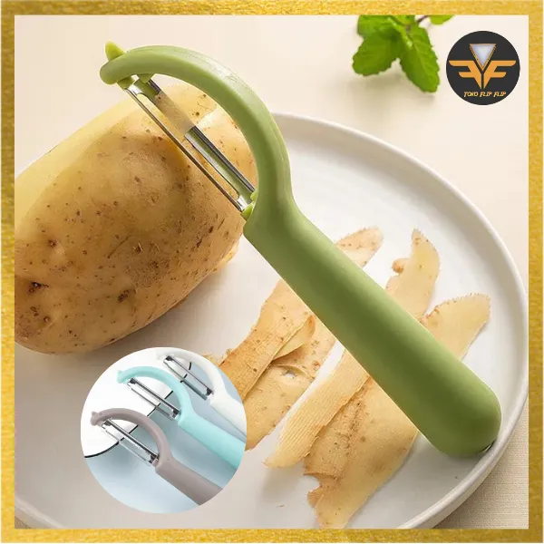 Peeler Pisau Pengupas Kulit Buah Sayuran Alat Pengupas Buah Kentang Wortel Fruit Slicer Knife