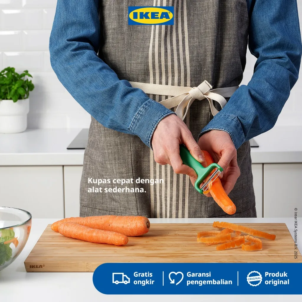 IKEA UPPFYLLD Pengupas Serbaguna Hijau Terang