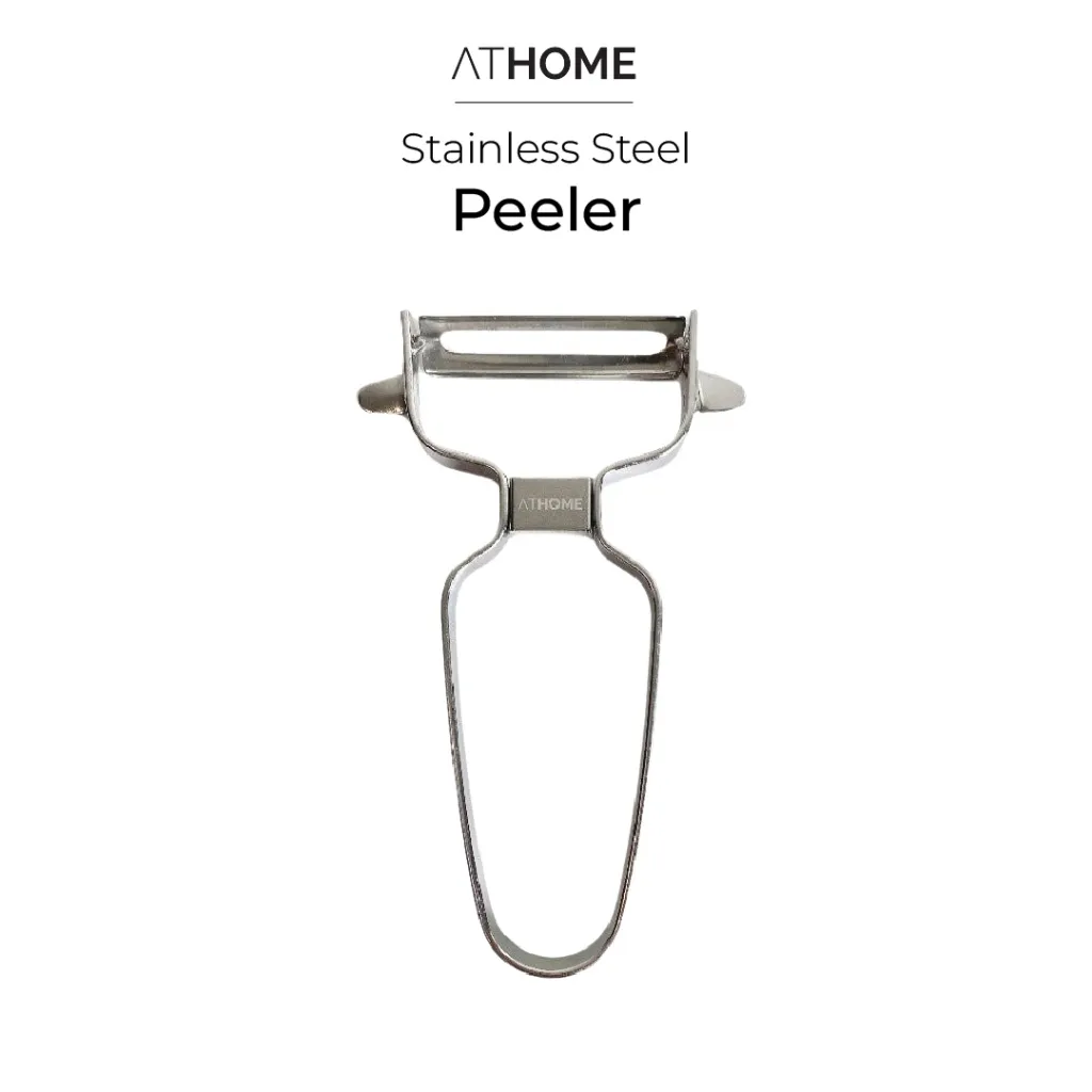 ATHOME Stainless Steel Peeler / Pisau Alat Pengupas Buah Sayur