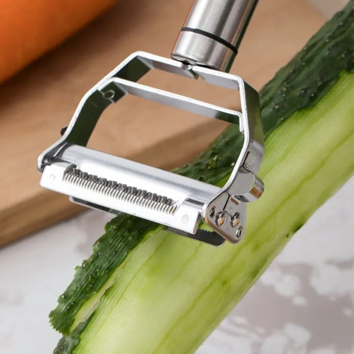 Pengupas Kulit Buah Sayur Peeler Kentang Knife Vegetable Stainless