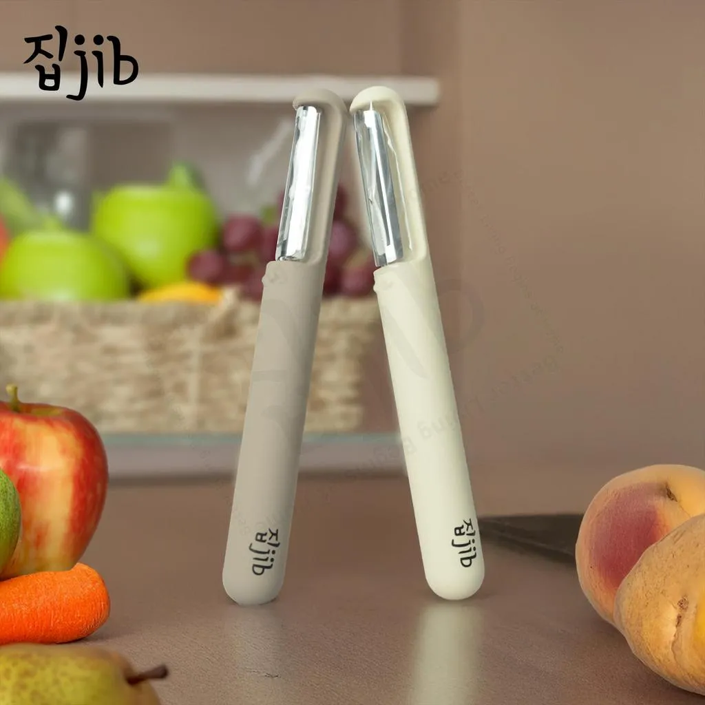 JIB Peely Pro / Peeler Pengupas Buah Sayur Kentang Wortel Stainless Steel / Pisau Pengupas Serbaguna