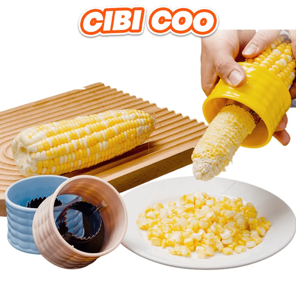 CIBICOO Serutan Jagung Bulat H1129 Alat Pengupas Jagung Manual Corn Peeler Model Putar