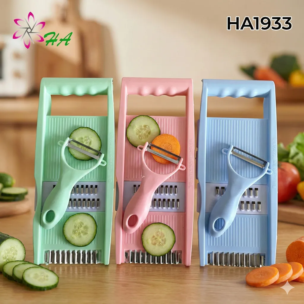 Parutan serbaguna warna biru/pink/hijau | parutan peeler random HA1933