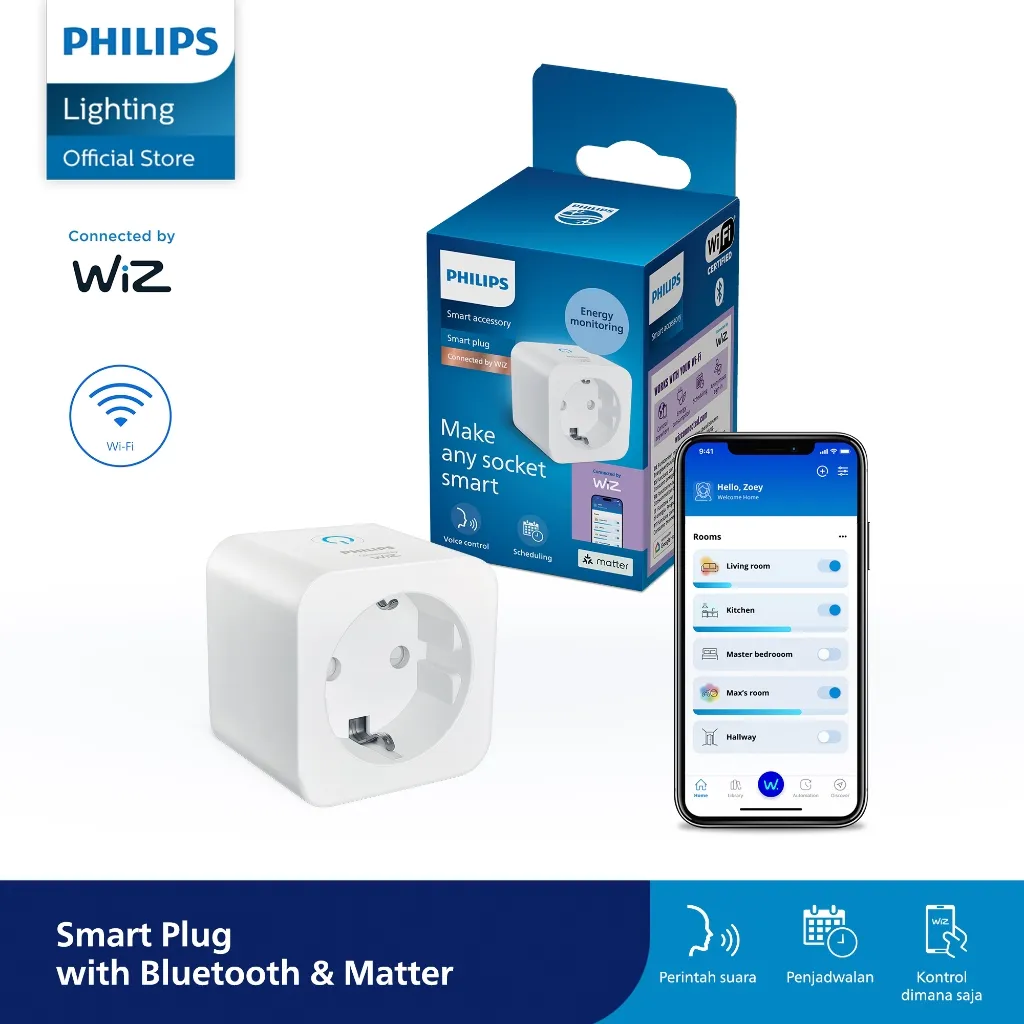 Philips Smart Plug Type-F 1PK Matter ID_R