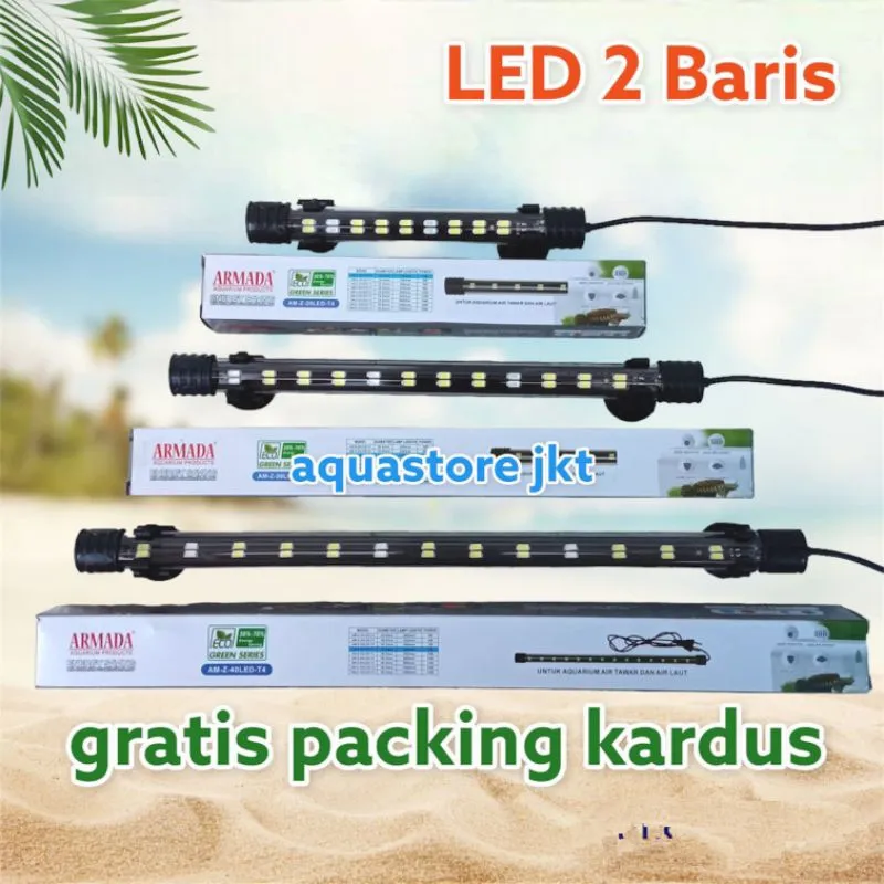 LAMPU CELUP 20 CM 30 CM 40 CM LED LAMPU AQUARIUM CELUP 20CM 30CM 40CM LAMPU LED AQUARIUM