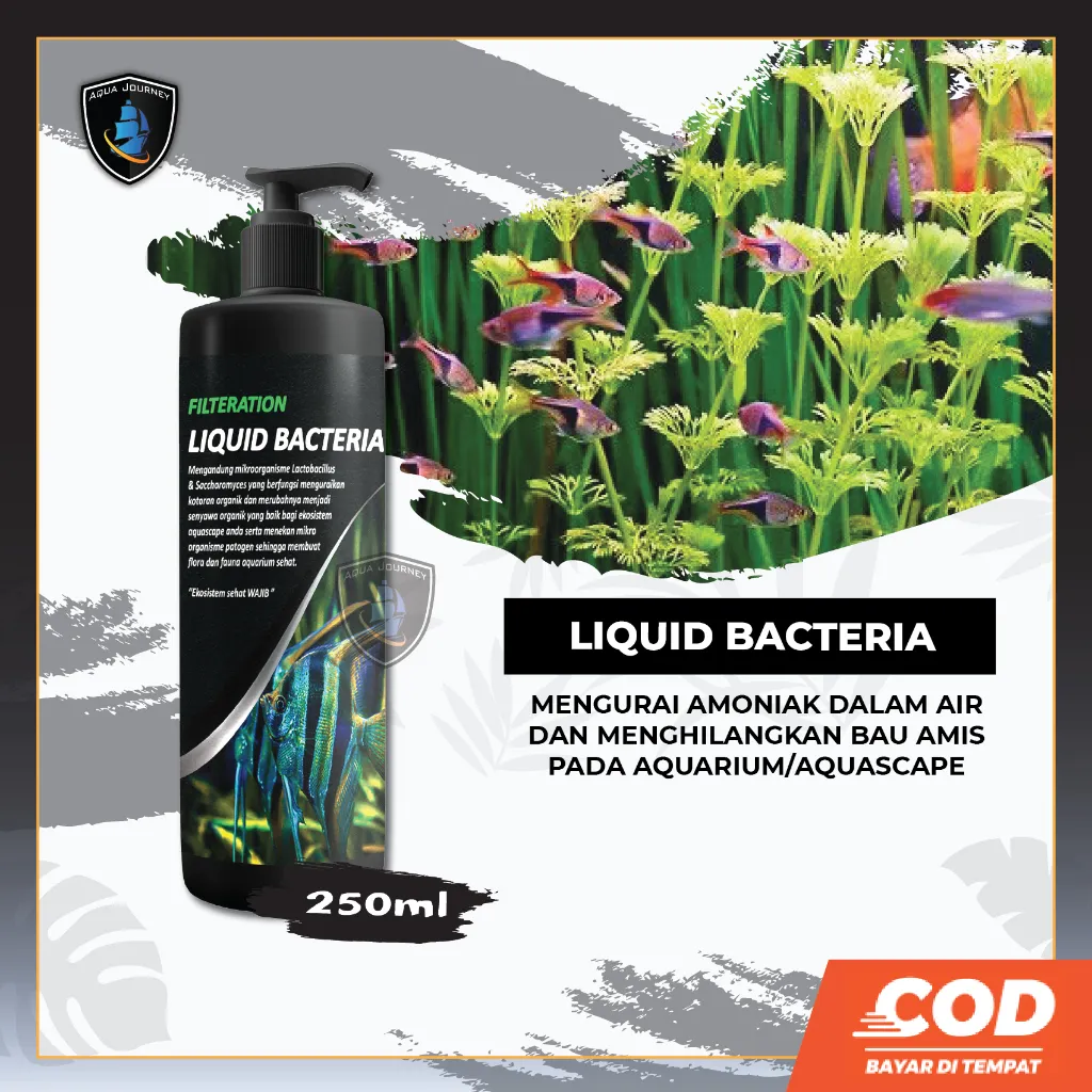Bakteri Cair Aqua Leaf Liquid Bacteria Starter Aquarium Aquascape