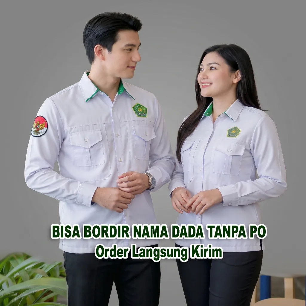 Seragam Kemenag Pria dan Wanita Sesuai S.O.P. Pemerintah Terbaru 2025