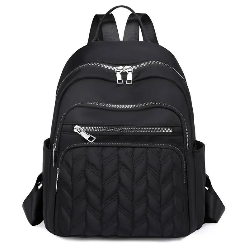 ANATA ID Tas Ransel Wanita Waterproof Bahan Nylon import  Tas Backpack Model Terbaru Tas Ransel fashion Wanita Kasual Tas Ransel Wanita Terlaris