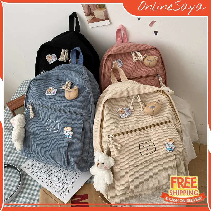 TAS RANSEL BACKPACK UNISEX PRIA WANITA FASHION KOREA IMPORT 7011 ANTI AIR SEKOLAH KULIAH KERJA TERBARU CEWEK COWOK