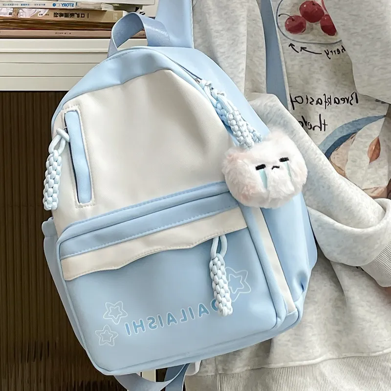 *Liontin Gratis*korea tas ransel wanita lucu tas sekolah wanita tas sekolah kecil wanita korea tas sekolah korean style tas kecil wanita ransel lucu