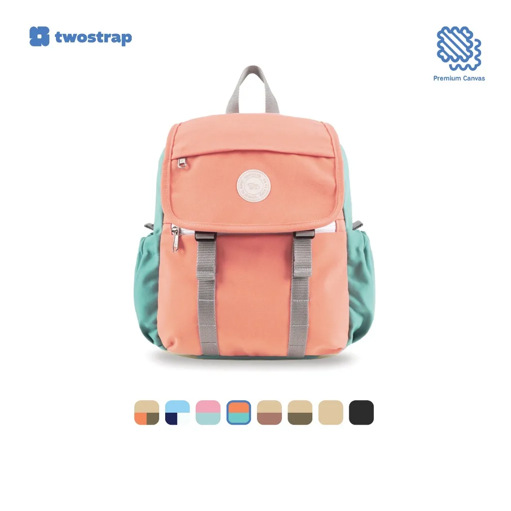 TWOSTRAP - Mini Flappy Backpack - Tas Ransel Wanita 12 Inch