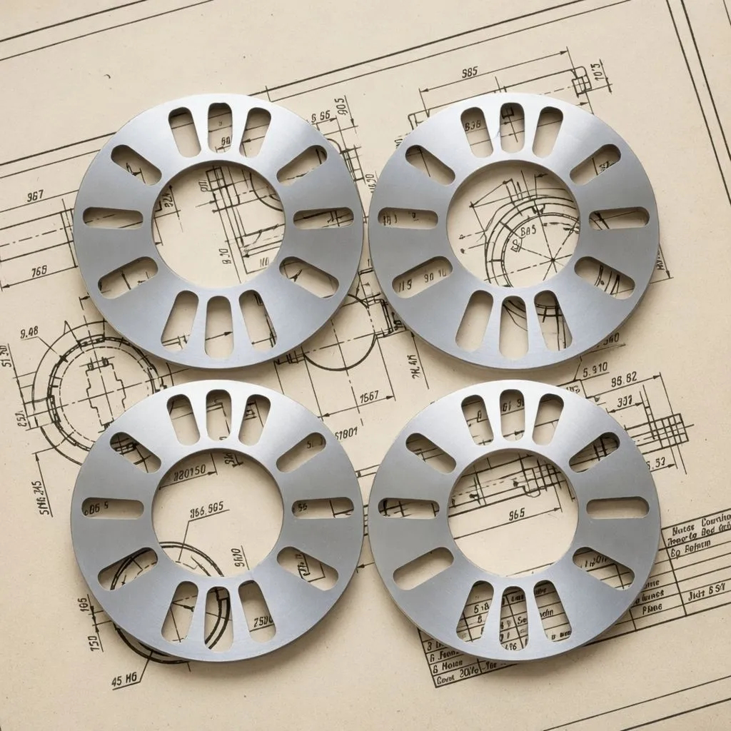 SPACER VELG MOBIL UNIVERSAL UKURAN 5MM dan 8MM