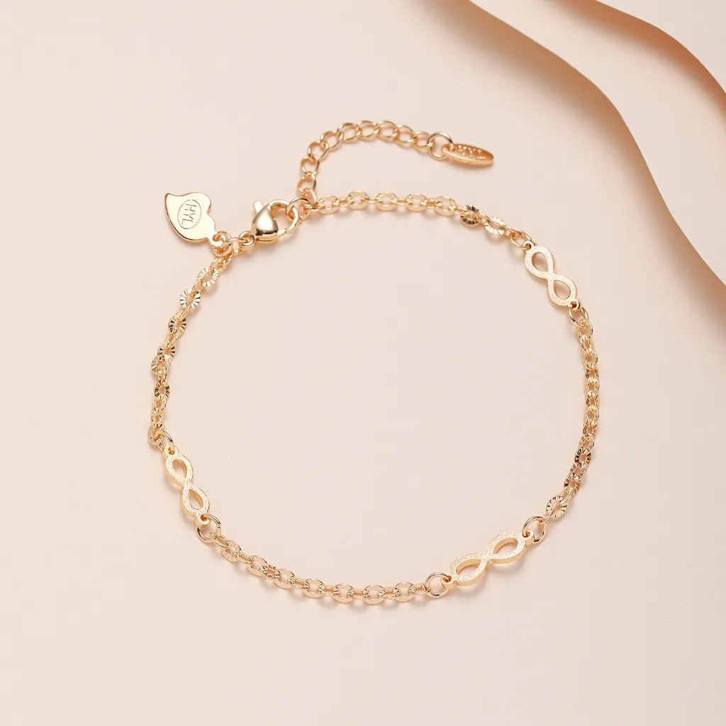 Hyl Jewelry 484B Gelang Stainless steel Titanium Wanita Bangle Bracelet Terbaru Anti Karat Dan Keroncong Lilit Asli Silver Terbaru Tdk Luntur Selamanya Lapis Emas Original Pria Ori Import