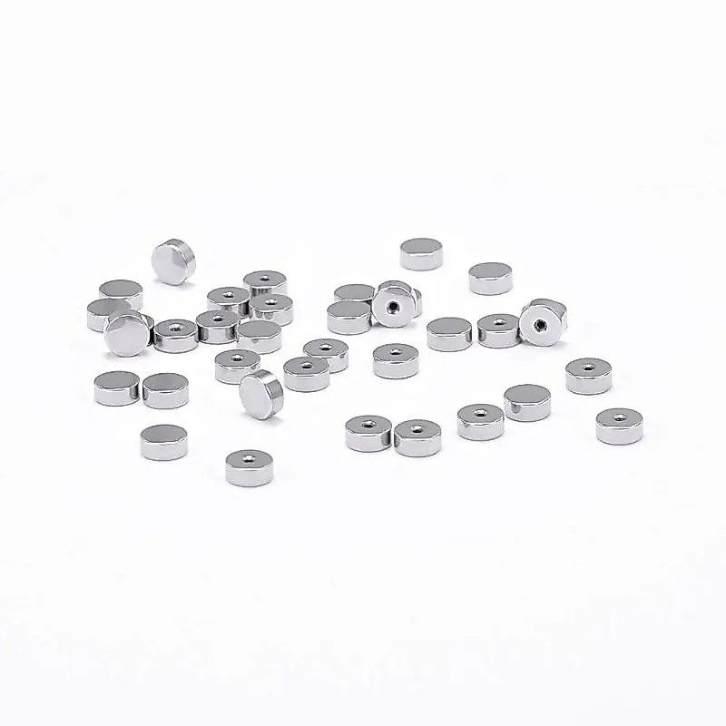 1PCS Flat Screw Anting Stainless Steel for Jewelry EarLobe Helix Piercing Body Jewelry
