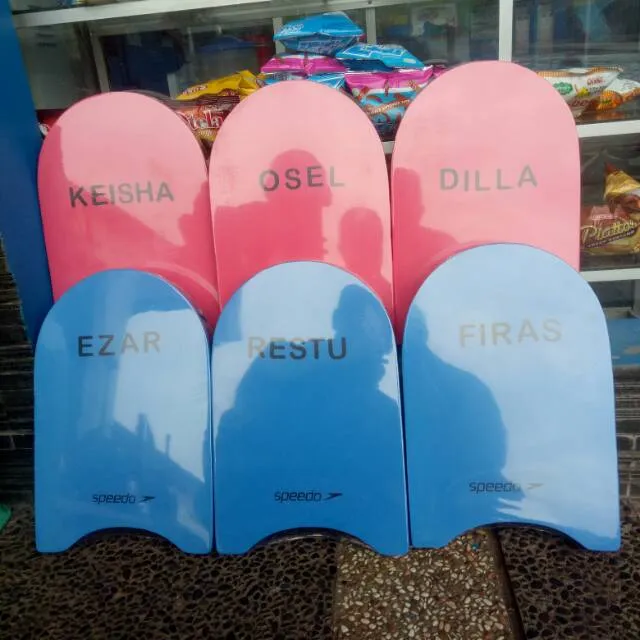 papan luncur plus sablon nama