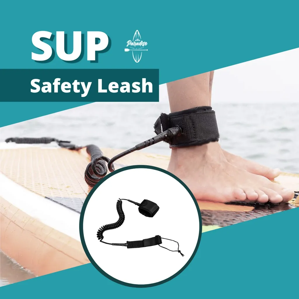 Tali Kaki Papan Selancar / Tali Kaki Paddle Board /Angkle Leash Stand Up Paddle / Surfboard Angkle Leash / Tali kaki stand up paddle / Leash Surfing Teleskopik Untuk Stand Up Paddle Board