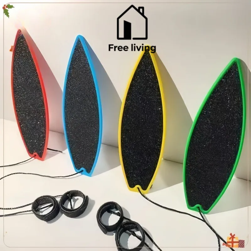 Free Living Finger Surfing Board Plastik Finger Surf board 100*30mm Papan Selancar Jari Mini