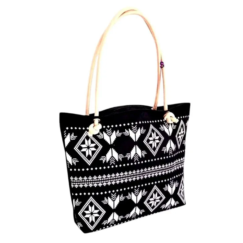 MHR BAG-Tas wanita motif karakter Totebag Tali sumbu Tas wanita kekinian  penutup Resleting