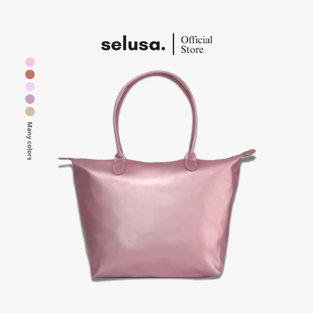 SELUSA AMBER NYLON TOTEBAG Water Splash | Tas Bahu Tas Jinjing Totebag Nilon