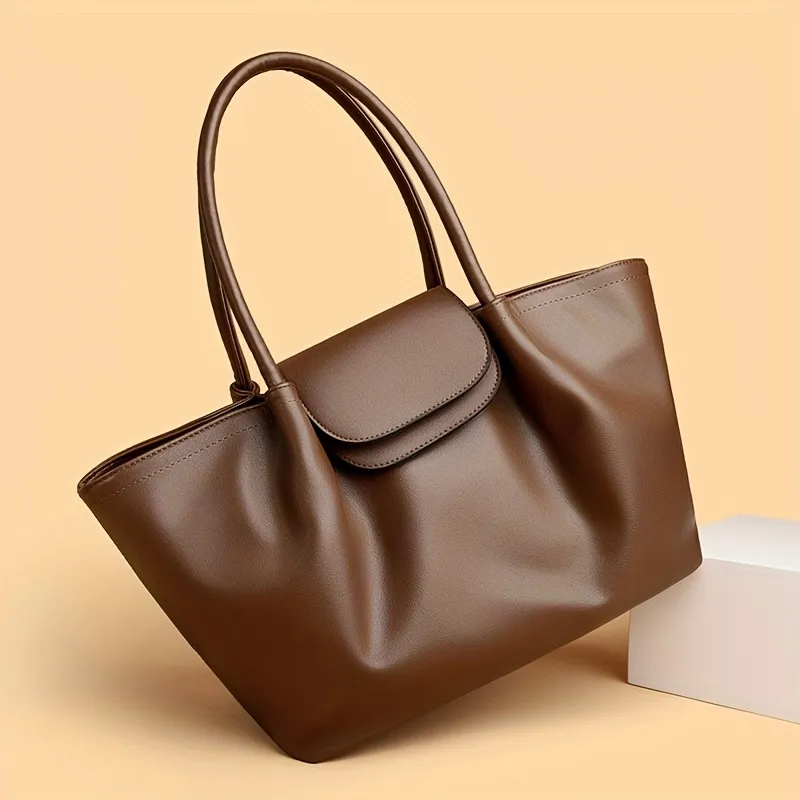 Tote Bag Wanita Tas Bahu Kulit Sintetis Elegan dan Fungsional Cocok untuk Sehari-hari dengan Desain Menarik dan Fungsi Praktis Totebag