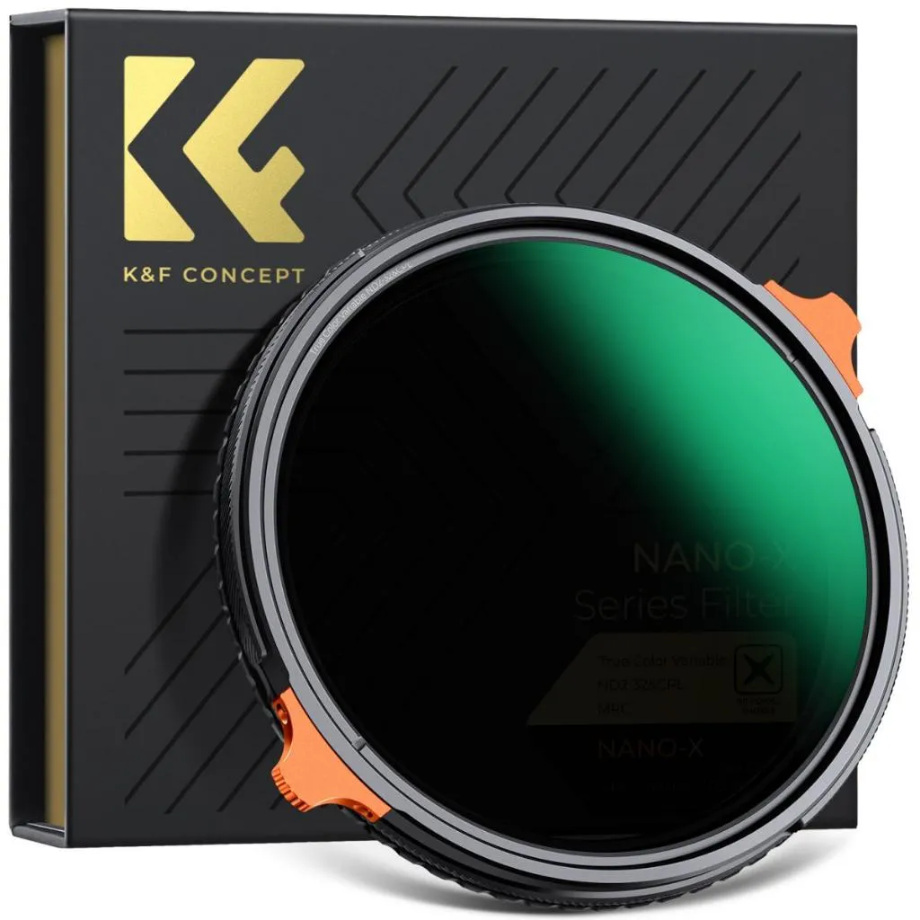 Filter Lensa 2in1 ND2-32+CPL True Color K&F Concept Circular Polarizing Lens Filter Nano-X Series