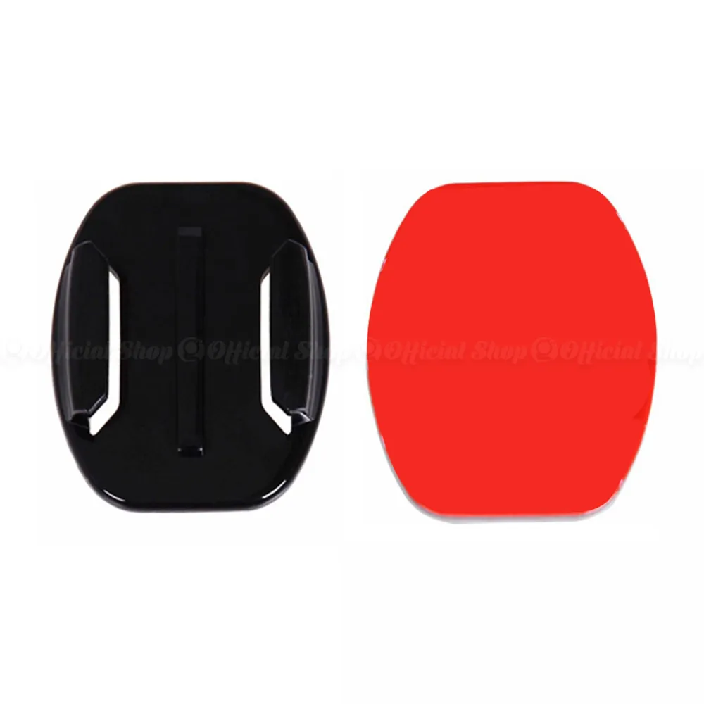 Single Flat Mounts w/ Adhesive Tape for GOPRO HERO / XIAOMI YI / BRICA B-PRO / DJI OSMO Camera