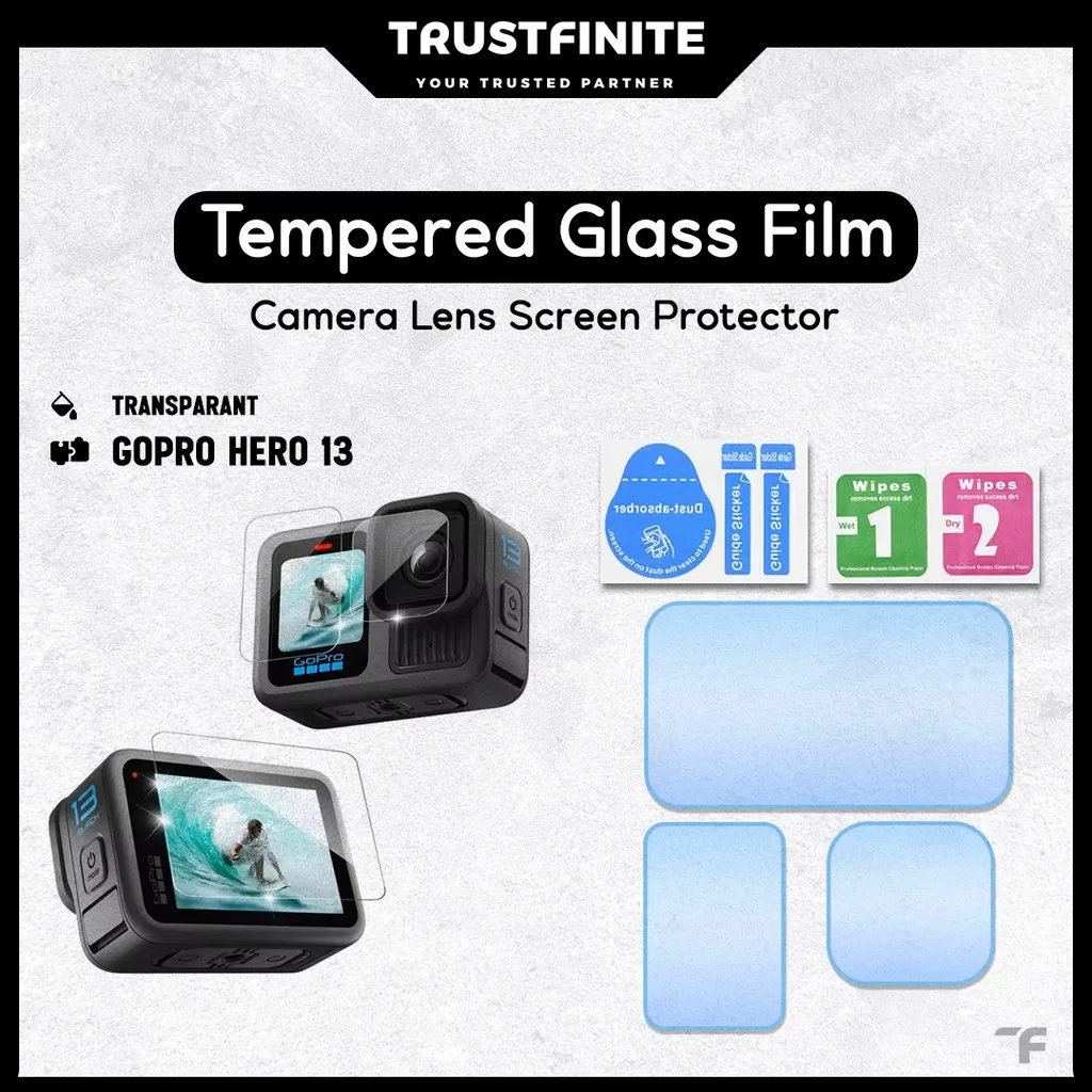 OEM Protective Tempered Glass GoPro HERO 13 Black / Anti Gores GoPro Hero 13