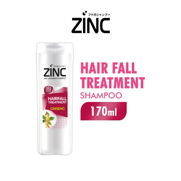 Zinc Shampoo Hair Fall Treatment Botol 170 ml