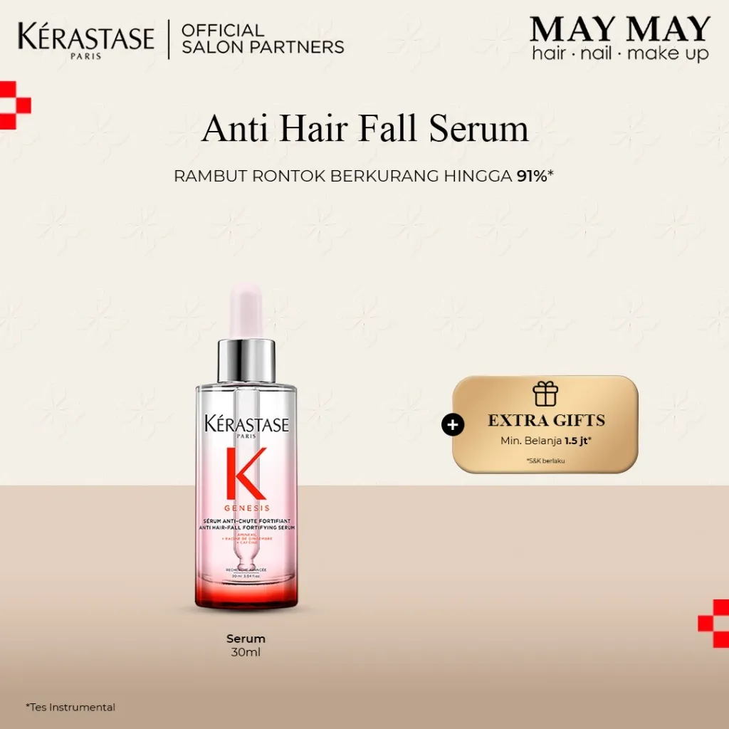 Kerastase Anti Hair Fall Serum Rambut Rontok Genesis 30ml