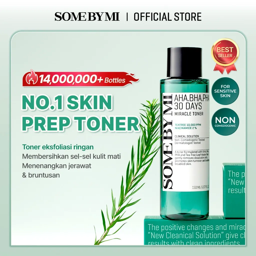 [BEST SELLING]  SOME BY MI Aha Bha Pha 30 Days Miracle Toner 150ml
