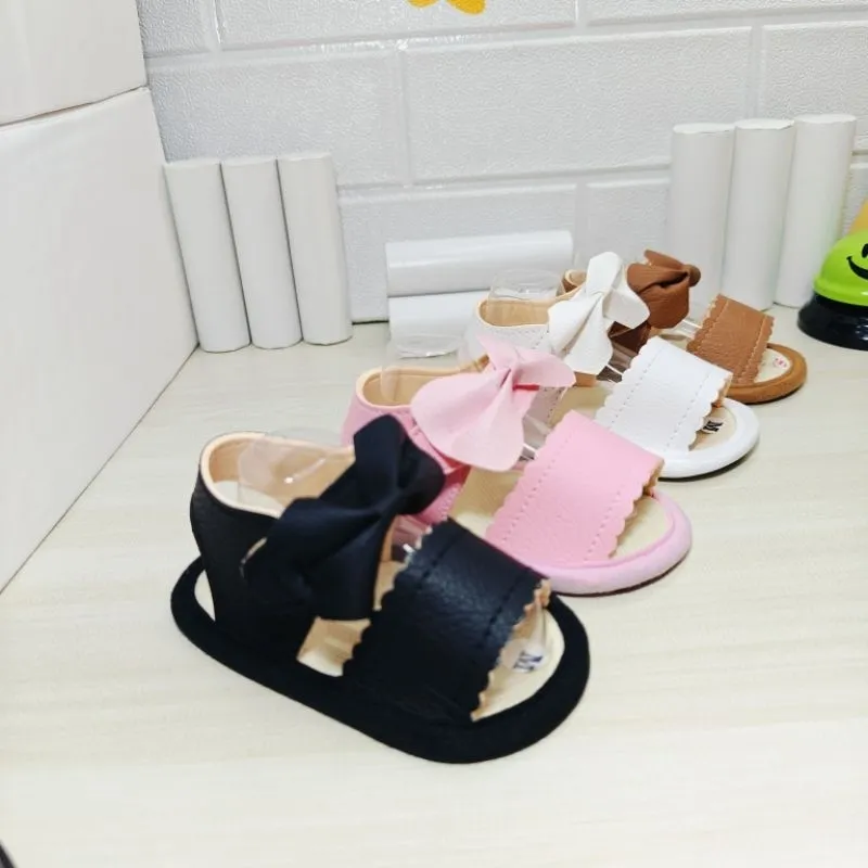 KS34 Series | Sandal bayi Prewalker kulit sintetis terbaru usia 3-12 Bulan