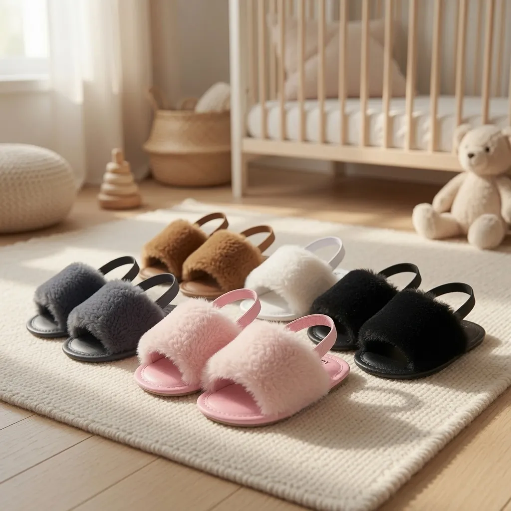 JANITRA sepatu sandal bayi slipper prewalker unisex sb RASFUR