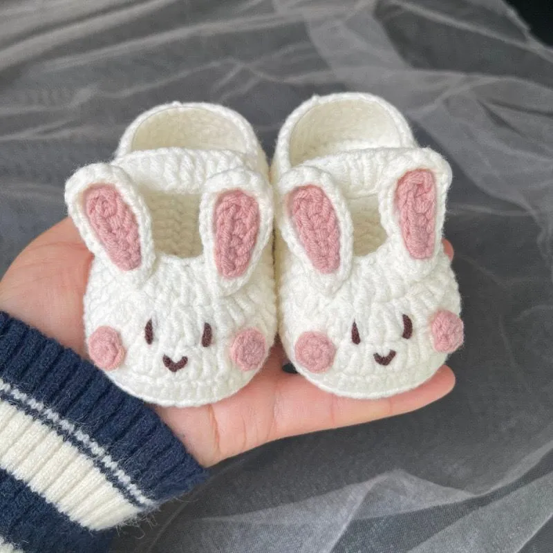 Sepatu Rajut Baby 0-12 Bulan / Kupluk Set Kado New Born Prewalker Spatu Bayi Perempuan Laki Laki Sendal 0-6 6-12 3-12 Month kiosbalitaaprillia