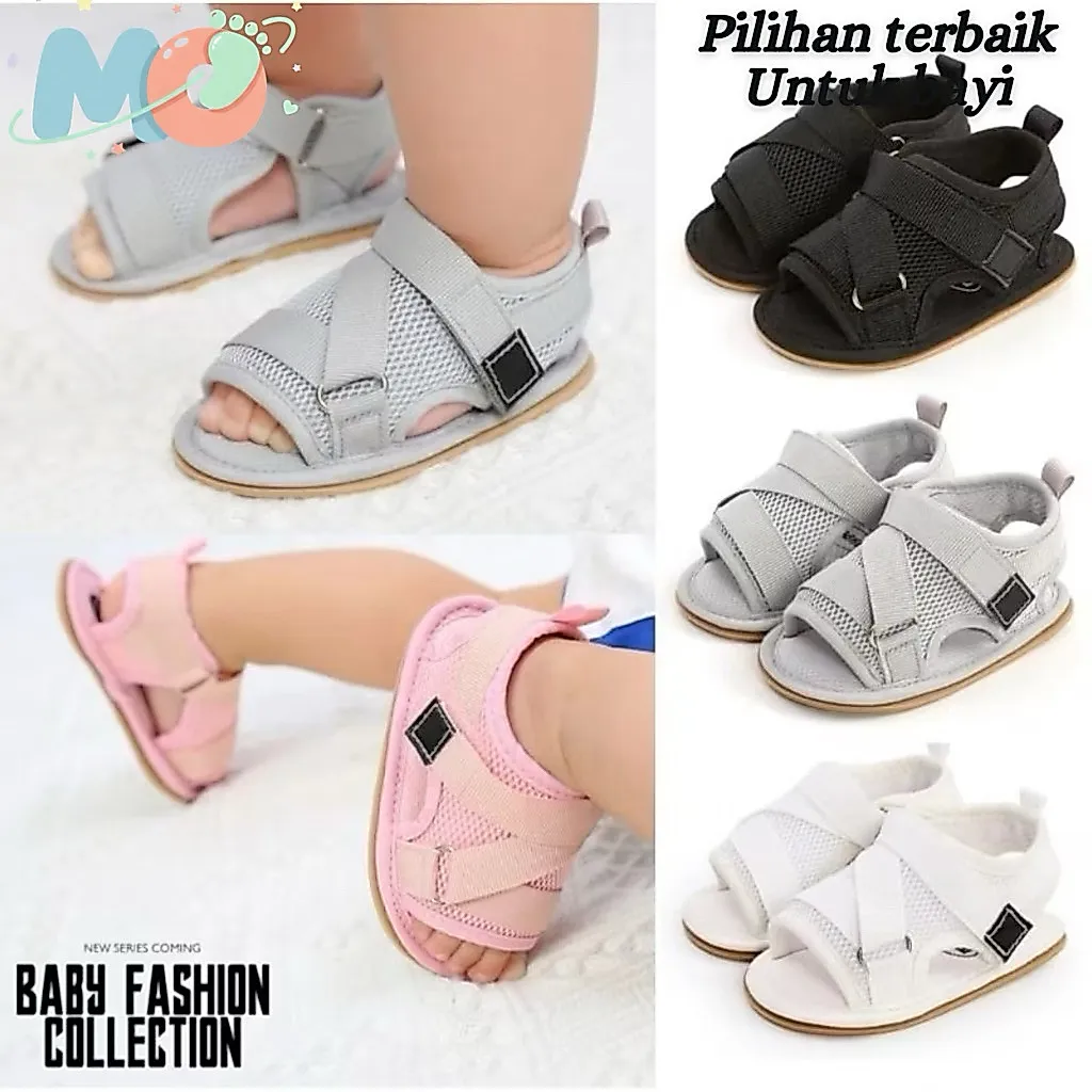 Sandal Bayi Laki Laki Perempuan NIKOL 1 3 6 9 12 Bulan 1 Tahun Murah Prewalker Shoes Cewek Cowok 0 - 12 Bulan Terbaru