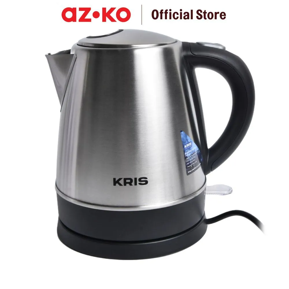AZKO Kris Teko Listrik 800 Watt 1.2 Liter Ketel Listrik Pemanas Air Water Boiler Electric Kettle