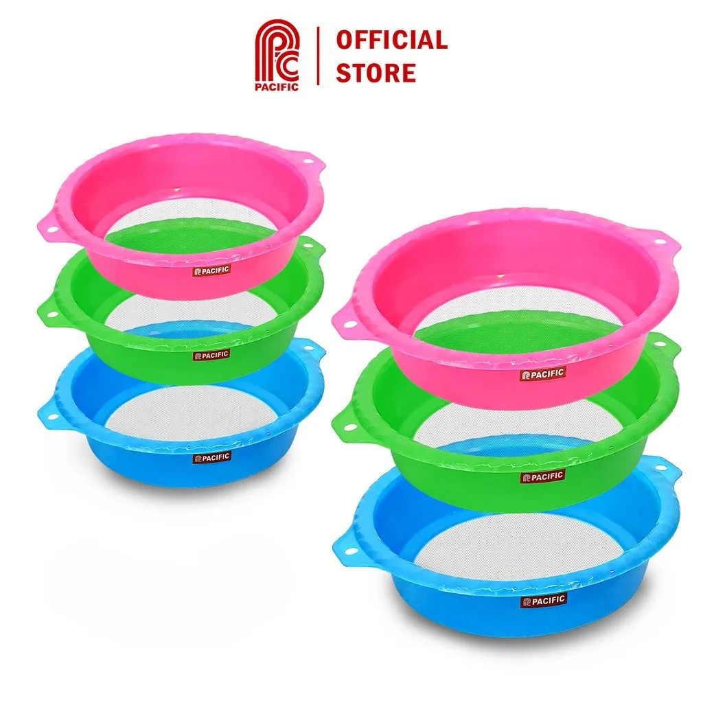 PACIFIC Saringan Santan Plastik Food Grade 20 - 22 Cm Soft Flour Strainer Saringan tepung SARINGAN-2