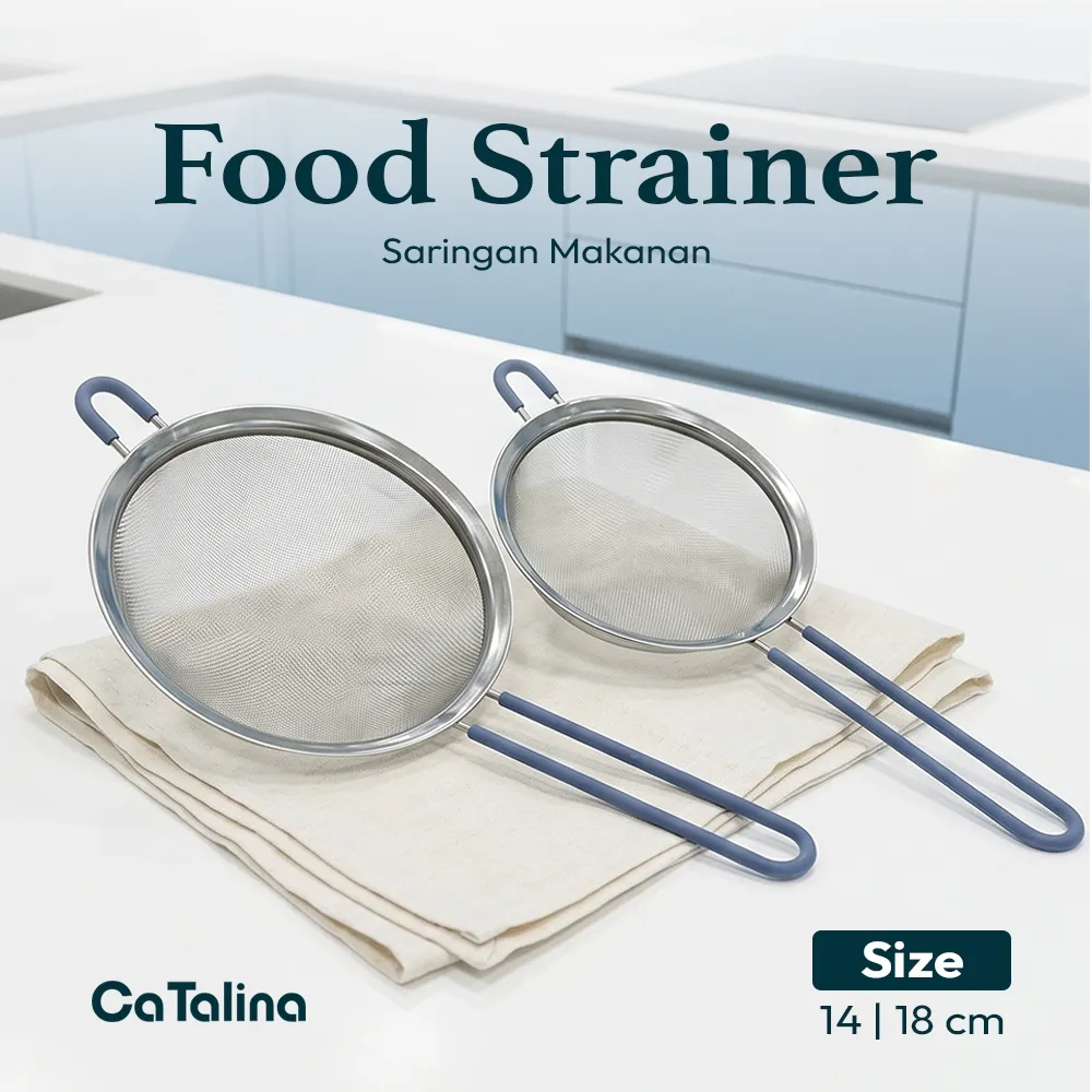 Saringan Bubur Tepung Serbaguna Handle Silikon