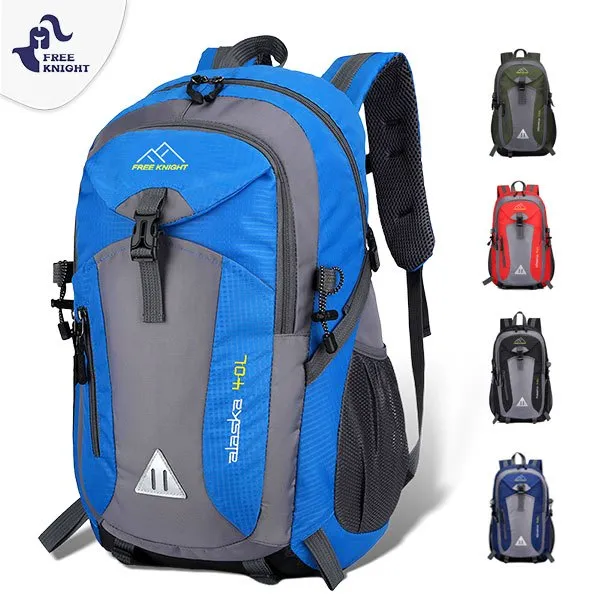 Freeknight Tas Ransel Pria 40L Waterproof Tas Hiking Travel Camping Bag Backpack TR109