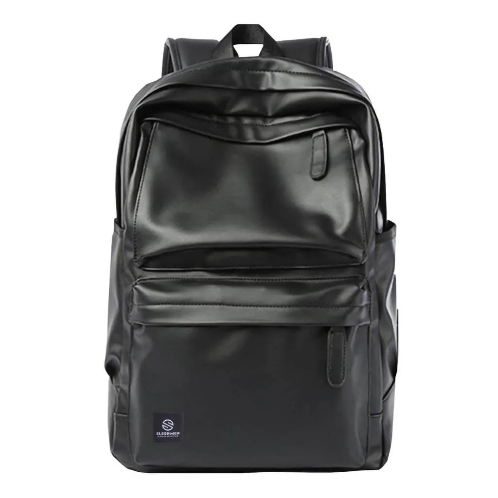 SLEEKMEN  -  BEST SELLER TAS RANSEL KULIT ERVARD - BACKPACK PREMIUM QUALITY -.Tas Punggung Pria dan Wanita